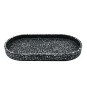 Black Swirl Terrazzo Tray