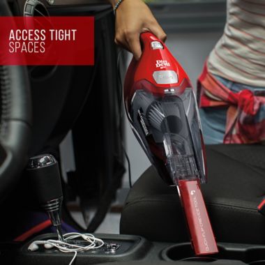 Dirt Devil Scorpion Quick Flip Corded Hand Vacuum in Red. View a larger version of this product image.