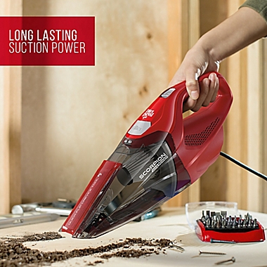 Dirt Devil Scorpion Quick Flip Corded Hand Vacuum in Red. View a larger version of this product image.
