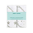 Alternate image 1 for aden + anais&reg; Essentials 2-Pack Hooded Towels in Dusty