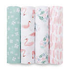 Alternate image 0 for aden + anais&trade; essentials 4-Pack Cotton Muslin Swaddle Blankets in Briar Rose