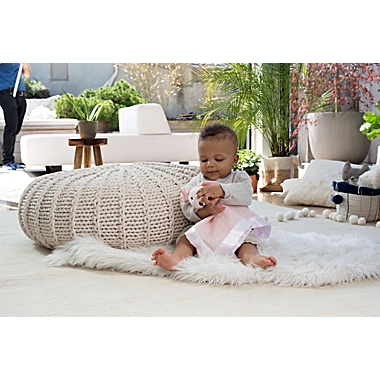 aden + anais&trade; essentials Puppy Lovey in Pink. View a larger version of this product image.