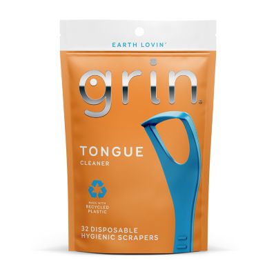 Grin 32-Count Disposable Tongue Cleaners