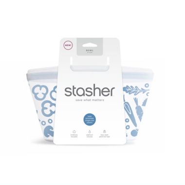 Stasher 4-Cup Silicone Bowl. View a larger version of this product image.
