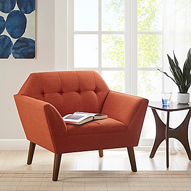 INK+IVY&reg; Newport Lounge Chair in Spice. View a larger version of this product image.