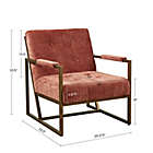 Alternate image 2 for INK+IVY Waldorf Lounge Chair in Spice