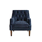 Alternate image 6 for Madison Park&reg; Qwen Button Tufted Accent Chair in Navy