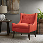 Alternate image 1 for Madison Park&reg; Malabar Accent Chair in Orange