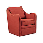 Madison Park&reg; Brianne Wide Swivel Arm Chair in Orange
