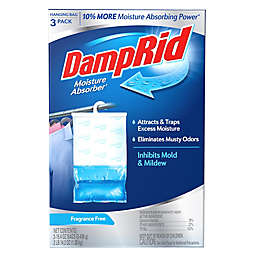 DampRid® 3-Pack Hanging Moisture Absorber Bags in Fragrance Free