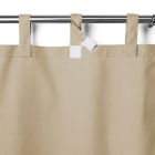 Alternate image 1 for Elrene Matine 95-Inch Indoor/Outdoor Tab Top Window Curtain Panel in Taupe (Single)