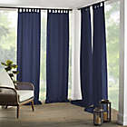 Alternate image 0 for Elrene Matine 84-Inch Indoor/Outdoor Tab Top Window Curtain Panel in Blue (Single)