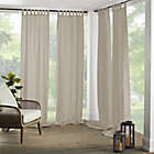 Alternate image 0 for Elrene Matine 84-Inch Indoor/Outdoor Tab Top Window Curtain Panel in Taupe (Single)
