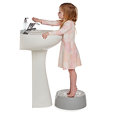 Contours Bravo&reg; 3-Stage Potty Trainer in Grey. View a larger version of this product image.