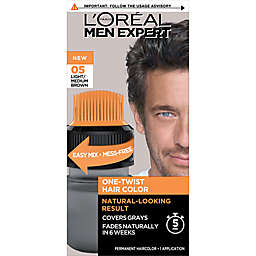L'Oréal® Paris Men's Expert One-Twist Perm Hair Color in Light/Md Brown