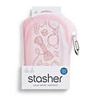 Alternate image 0 for Stasher&reg; Go Bag 18 oz. Silicone Reusable Food Storage Bag in Pink