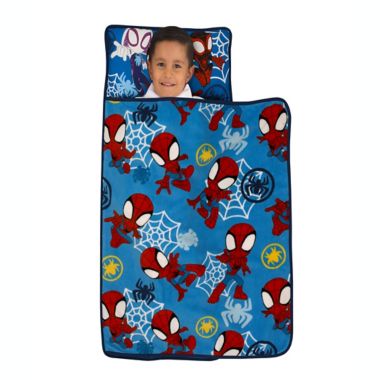 Marvel&reg; Spidey and His Amazing Friends Nap Mat in Blue. View a larger version of this product image.