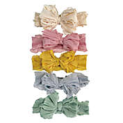 Curls &amp; Pearls Size 0-12M 5-Pack Textured Headwraps