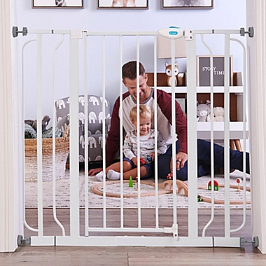 Regalo&reg; Wall Safe Extra Tall Safety Gate in White. View a larger version of this product image.