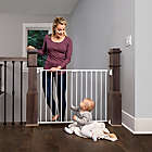 Alternate image 2 for Regalo Top of Stair Baby Gate in White