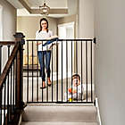 Alternate image 2 for Regalo Extra Tall 2-in-1 Wall Mount Baby Gate in Black