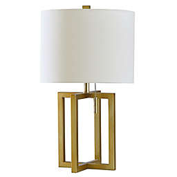 StyleCraft Marilou Solid Gold Metal Table Lamp