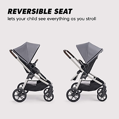 Baby Jogger&reg; City Sights&reg; Single Stroller in Dark Slate. View a larger version of this product image.