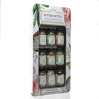 Alder Creek Sutter Buttes Artisan Salts &amp; Rubs Gourmet Gift Set. View a larger version of this product image.