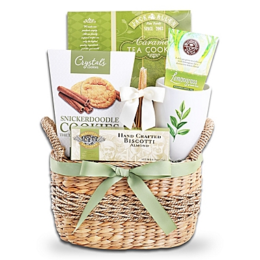Alder Creek Tea Time Wicker Gourmet Basket. View a larger version of this product image.