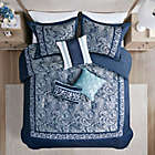 Alternate image 3 for Madison Park&reg; Whitney 7-Piece Jacquard California King Comforter Set in Navy