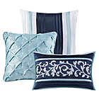 Alternate image 5 for Madison Park&reg; Whitney 7-Piece Jacquard California King Comforter Set in Navy
