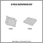 Alternate image 6 for Madison Park&reg; Miramar 3-Piece Reversible Cotton King/California King Coverlet Set in Teal