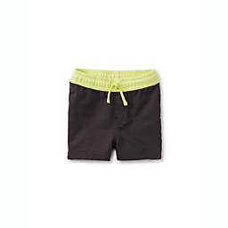 Tea Collection Size 3T Boardies Surf Baby Shorts in Pepper