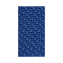 H for Happy™ Jacquard Beach Towel in Wave