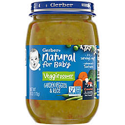 Gerber® 3rd Foods® Garden Veggies & Rice  Baby Food, 6 oz.