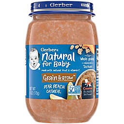 Gerber® 3rd Foods® Pear Peach Oatmeal Baby Food, 6 oz.