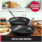Alternate image 4 for All-Clad Nonstick Hard-Anodized 2-Piece Fry Pan Set