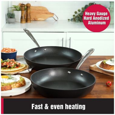 All-Clad Nonstick Fry Pan Hard-Anodized 2-Piece Set. View a larger version of this product image.