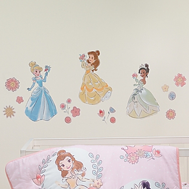 Lambs &amp; Ivy&reg; Disney&reg; Princesses 20-Piece Wall Decals. View a larger version of this product image.