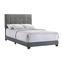 Intercon Furniture Addyson Upholstered Bed in Gunmetal