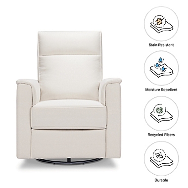 Namesake Willa Recliner in Performance Cream Eco Weave. View a larger version of this product image.