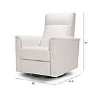 Alternate image 5 for Willa Recliner in Performance Cream Eco Weave