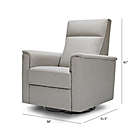 Alternate image 2 for Willa Recliner in Performance Gray Eco Weave