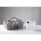 Alternate image 1 for Simply Essential&trade; Large Shower Tote in Grey