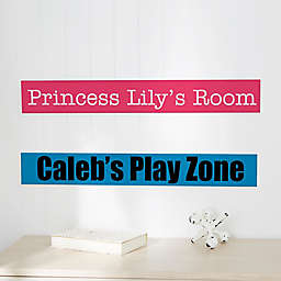 Kids Room Personalized Wooden Sign