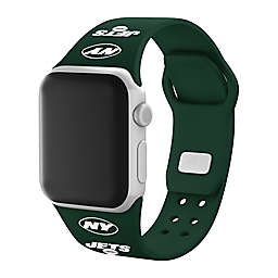 NFL New York Jets Apple Watch® Wordmark Logo Silicone Band