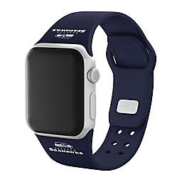 NFL Seattle Seahawks Apple Watch® Wordmark Logo Silicone Band