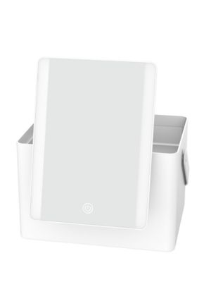 Conair&reg; 1x Lighted Storage Mirror in White