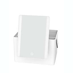 Conair® 1x Lighted Storage Mirror in White