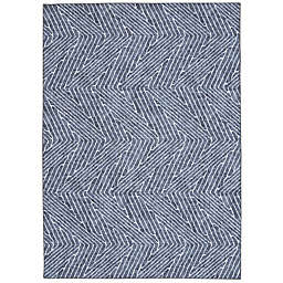 Barberry Machine Washable 2' x 3' Accent Rug in Grey/Ivory